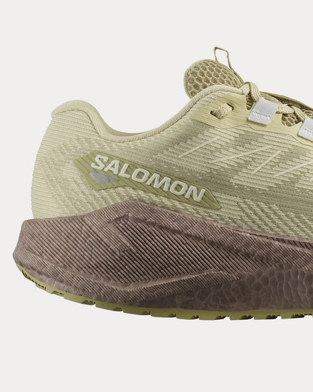 Salomon Aero Blaze 3 GRVL Gore-Tex Green Haze / Iron / Ice Flow Running Shoes - 5