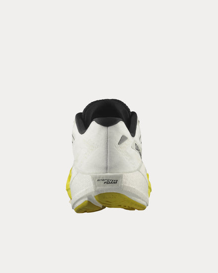Salomon Aero Blaze 3 White / Black / Blazing Yellow Running Shoes - 4