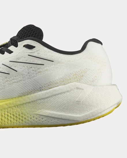 Salomon Aero Blaze 3 White / Black / Blazing Yellow Running Shoes - 5