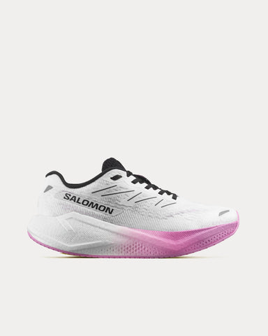Salomon Aero Blaze 3 White / Black / Cyclamen Running Shoes