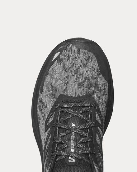 Salomon Aero Glide 2 Black / Phantom / Ghost Gray Running Shoes - 4