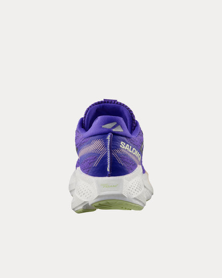 Salomon Aero Glide 4 Deep Blue / White Running Shoes - 4
