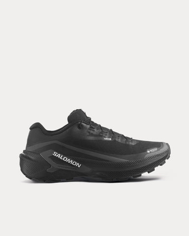 Salomon Genesis 2 GTX Black / Black / White Running Shoes
