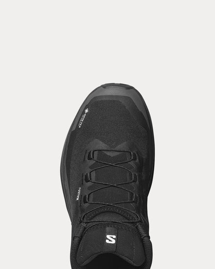 Salomon Genesis 2 GTX Black / Black / White Running Shoes - 6