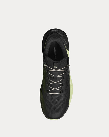 Salomon Pulsar Black / Black / Patina Green Running Shoes - 2