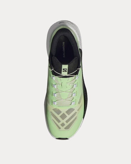 Salomon Pulsar Patina Green / White / Black Running Shoes - 2