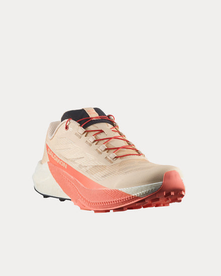 Salomon Pulsar Tender Peach / Vanilla Ice / Fusion Coral Running Shoes - 3