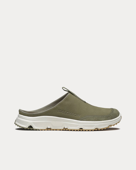 Salomon Unisex RX Slide Leather Aloe / Vanilla Ice / Sand