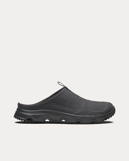 Salomon RX Slide Leather Phantom / Black Slip Ons - 1
