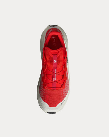 Salomon S/Lab Ultra Glide Fiery Red / Pompeian Red / Vanilla Ice Running Shoes - 2