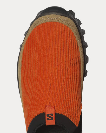 Salomon Snowclog Corduroy Burnt Ochre / Kelp / Black Slip On Sneakers - 5