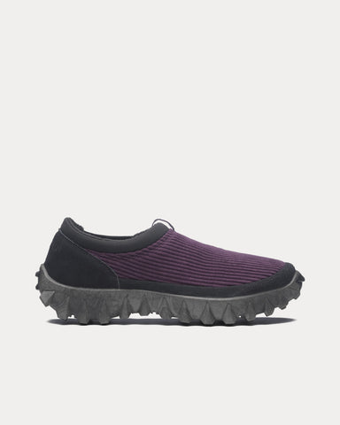 Salomon Snowclog Corduroy Plum Perfect / Black / Black Slip On Sneakers