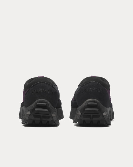 Salomon Snowclog Corduroy Plum Perfect / Black / Black Slip On Sneakers - 4