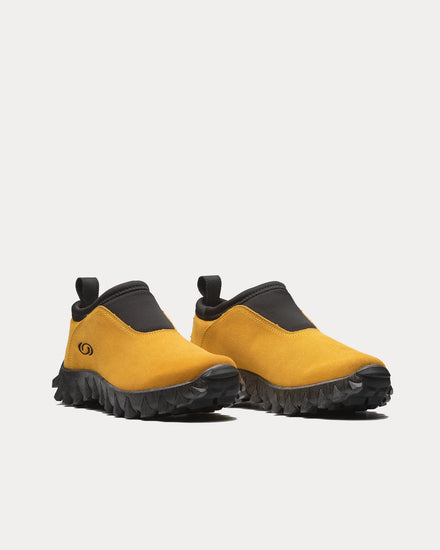Salomon Snowclog OG Cyber Yellow / Black / Black Slip Ons - 3