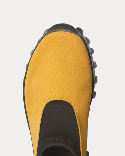 Salomon Snowclog OG Cyber Yellow / Black / Black Slip Ons - 6