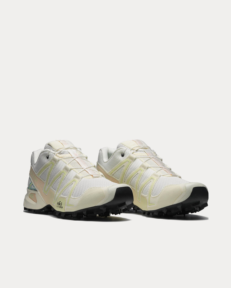 Salomon Speed Cross 3 Mindful Vanilla Ice / Cloud Pink / White Jade Low Top Sneakers - 3