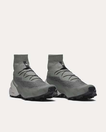 Salomon Speedcross Advanced Sedona Sage / Metal / Black High Top Sneakers - 3