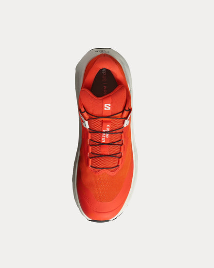 Salomon Ultra Glide 3 Cherry Tomato / Vanilla Ice / Black Running Shoes - 2