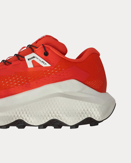 Salomon Ultra Glide 3 Cherry Tomato / Vanilla Ice / Black Running Shoes - 4