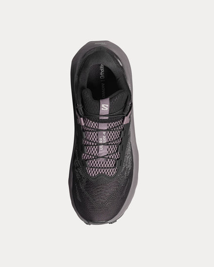 Salomon Ultra Glide 4 Black / Dark Gull Gray Running Shoes - 2