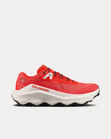Salomon Ultra Glide 4 Fiery Red / Vanilla Ice Running Shoes - 1