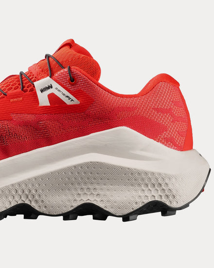 Salomon Ultra Glide 4 Fiery Red / Vanilla Ice Running Shoes - 5