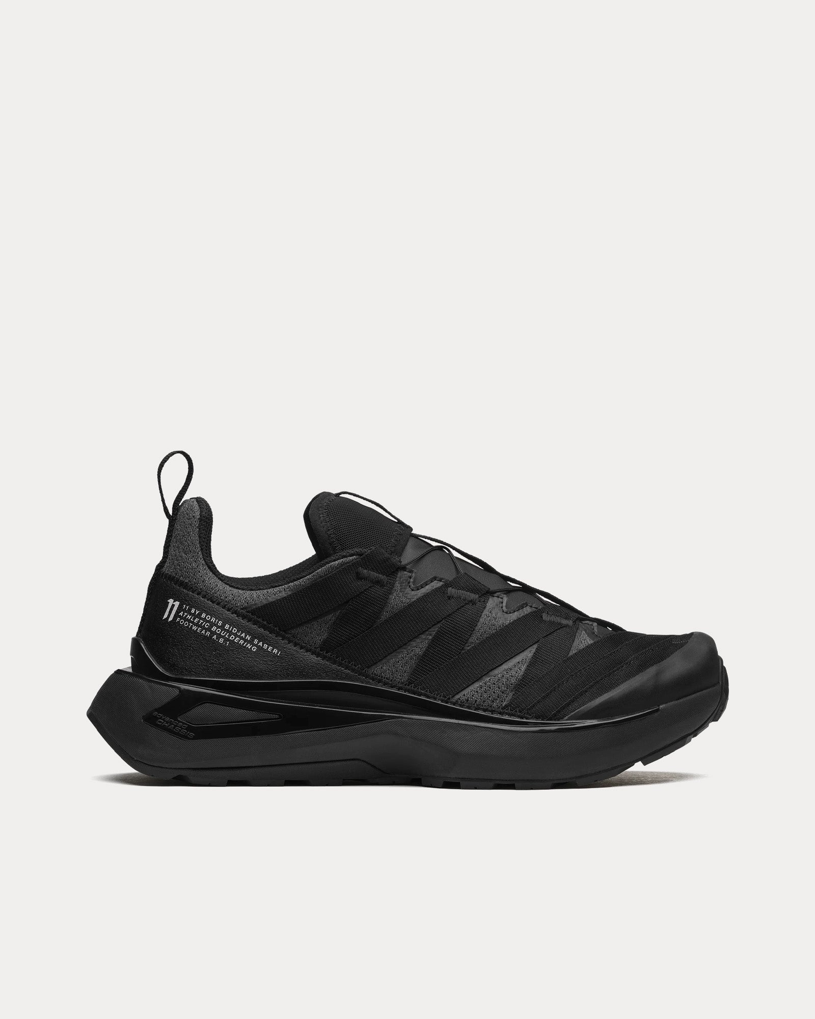 Salomon x 11 By Boris Bidjan Saberi - 11s Footwear A.B.1 Black / Black / Black Low Top Sneakers