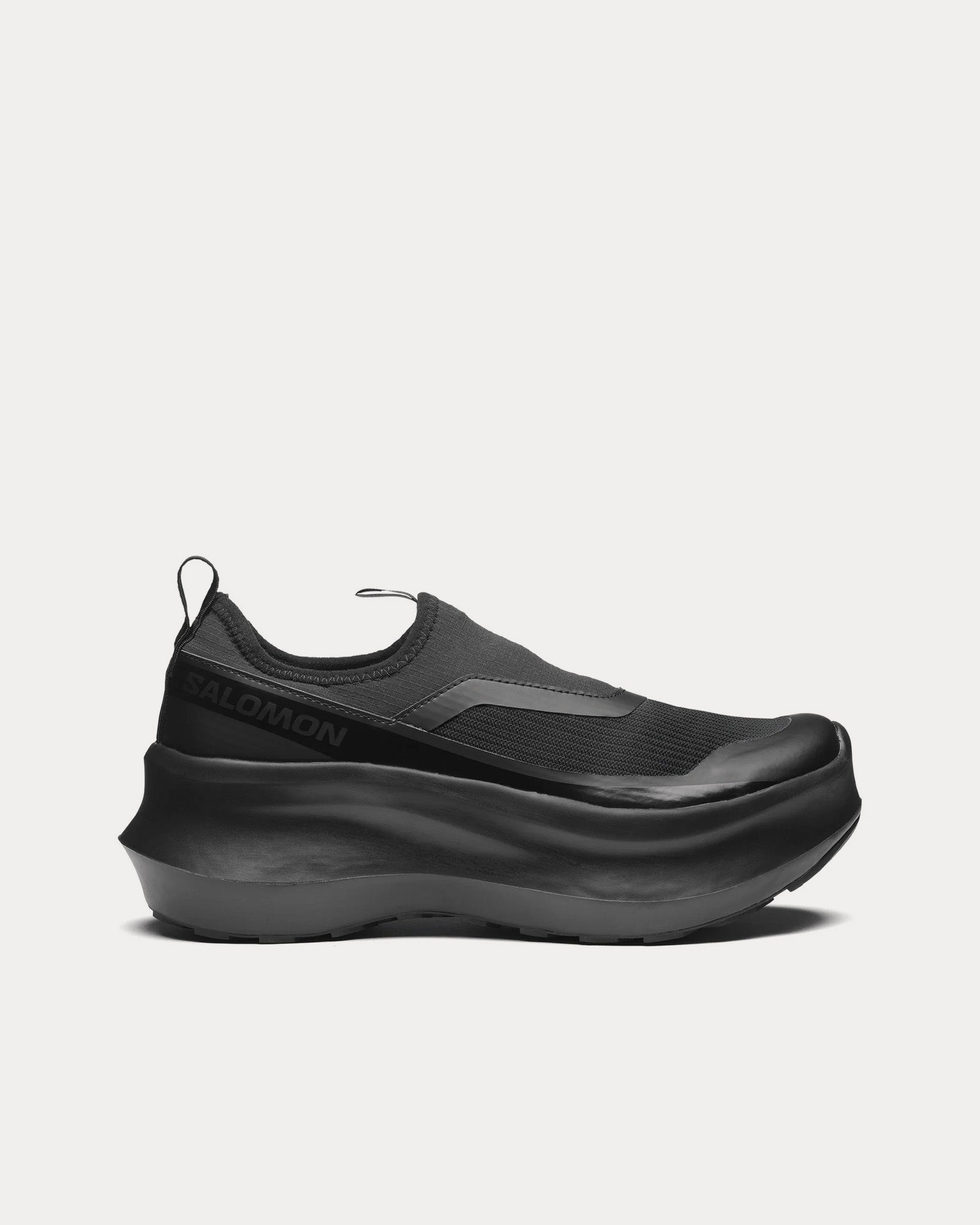 Salomon x Comme des Garçons - Platform Black Slip On Sneakers