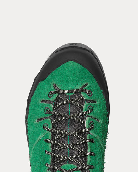 Salomon X-Alp Suede Black / Parakeet / Patina Green Low Top Sneakers - 5