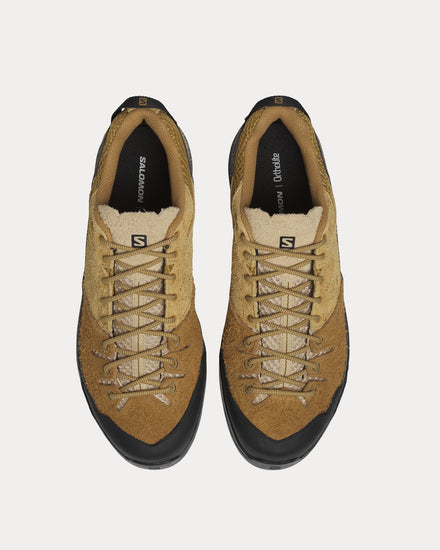 Salomon X-Alp Suede Bronze Brown / Wood Thrush / Safari Low Top Sneakers - 2