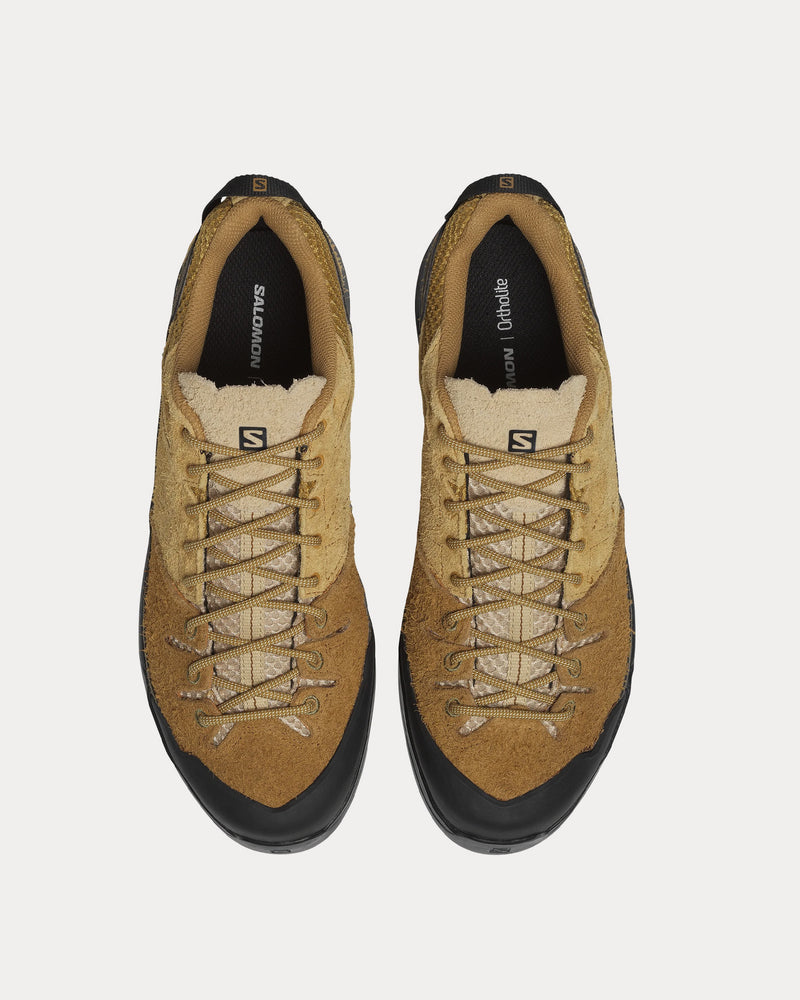 Salomon X-Alp Suede Bronze Brown / Wood Thrush / Safari Low Top Sneakers - 2