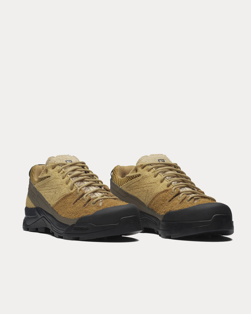 Salomon X-Alp Suede Bronze Brown / Wood Thrush / Safari Low Top Sneakers - 3