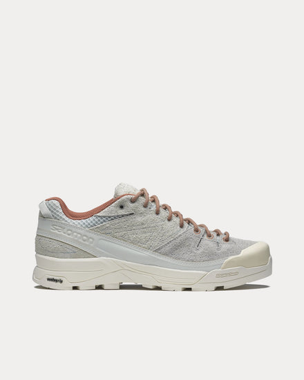 Salomon X-Alp Suede Ice Flow / Quarry / Russet Low Top Sneakers - 1