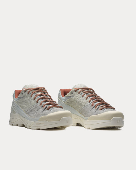 Salomon X-Alp Suede Ice Flow / Quarry / Russet Low Top Sneakers - 3