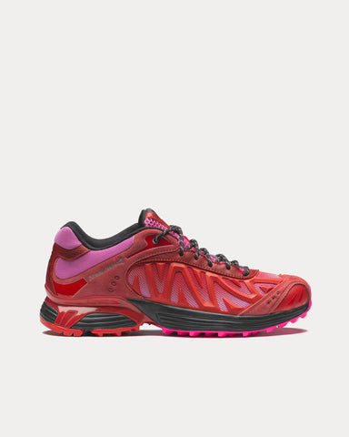 Salomon x Aries XT-Whisper Fiery Red / Fuchsia Pink Low Top Sneakers