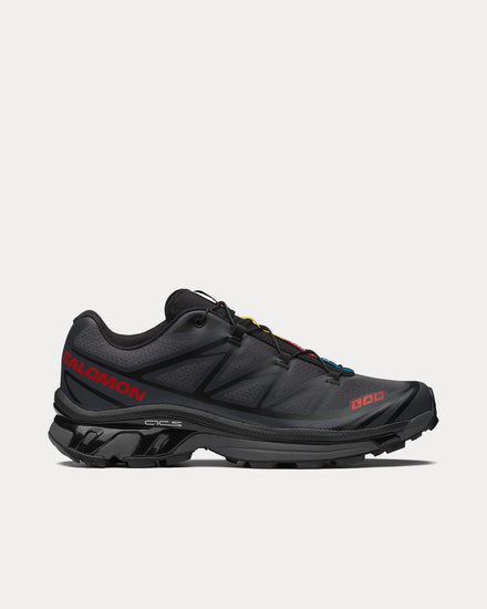 Salomon x Jjjjound XT-6 Ebony / Black / Fiery Red Low Top Sneakers - 1