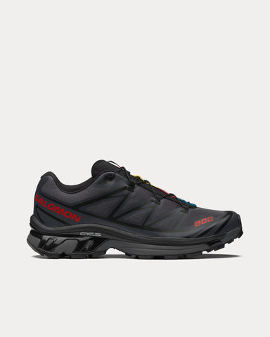 Salomon x Jjjjound XT-6 Ebony / Black / Fiery Red Low Top Sneakers
