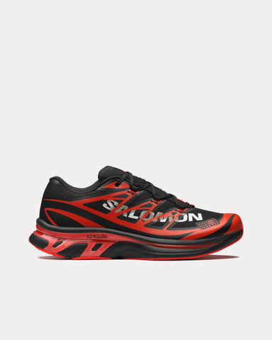 Salomon x MM6 Maison Margiela XT-MM6 Black / Cherry Tomato Low Top Sneakers
