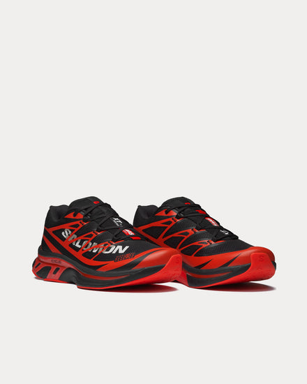 Salomon x MM6 Maison Margiela XT-MM6 Black / Cherry Tomato Low Top Sneakers - 3