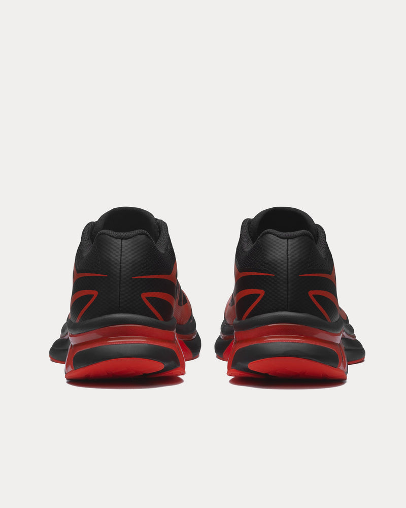 Salomon x MM6 Maison Margiela XT-MM6 Black / Cherry Tomato Low Top Sneakers - 4