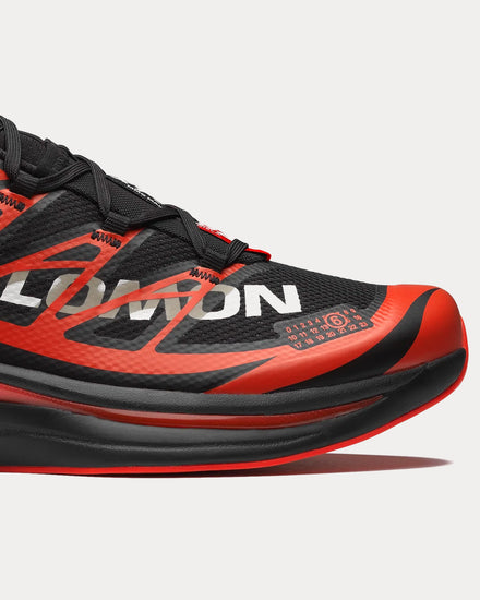 Salomon x MM6 Maison Margiela XT-MM6 Black / Cherry Tomato Low Top Sneakers - 5