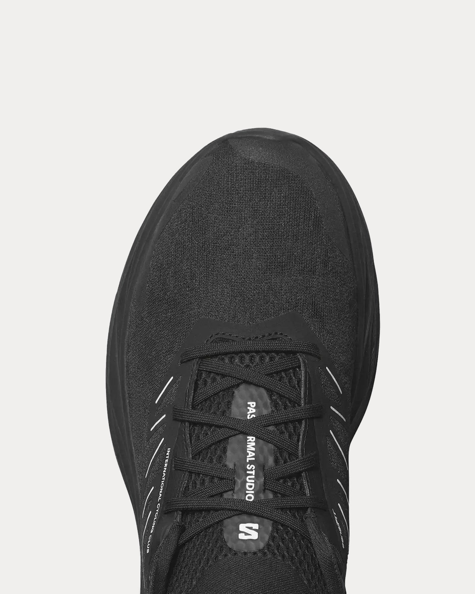 Salomon x Pas Normal Studios Unisex Aero Glide 2 Black Running Shoes