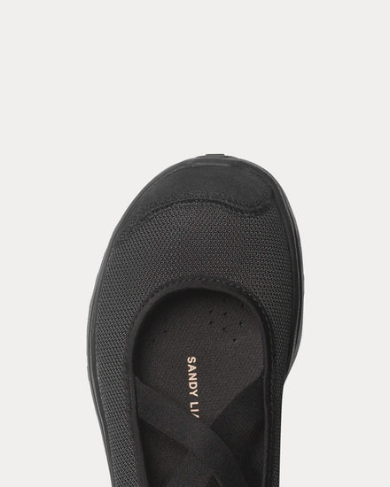 Salomon x Sandy Liang RX MJ Black / Black / Cloud Pink Slip On Sneakers - 5