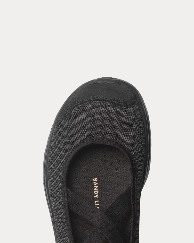 Salomon x Sandy Liang RX MJ Black / Black / Cloud Pink Slip On Sneakers - 5