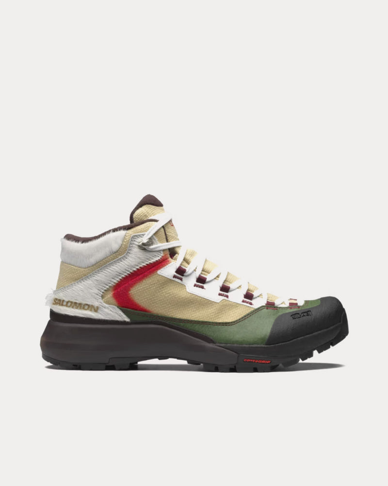 Salomon x The Broken Arm Pastoral Green Haze / Black Forest / Haute Boots - 1