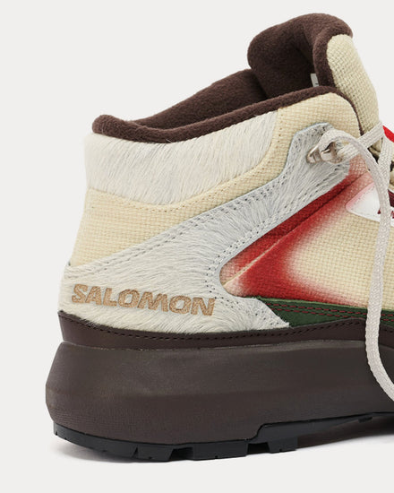 Salomon x The Broken Arm Pastoral Green Haze / Black Forest / Haute Boots - 2