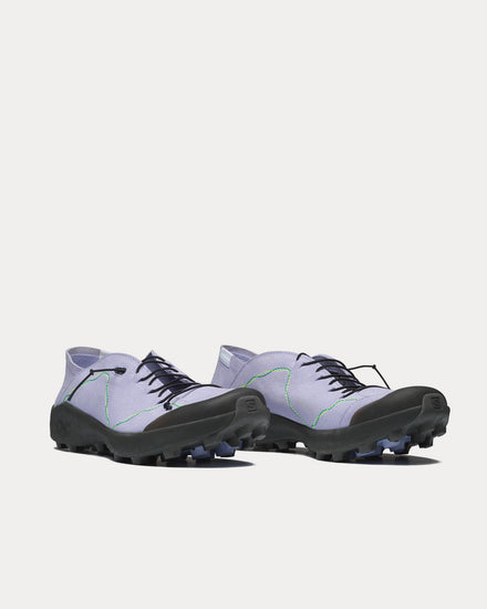 Salomon x The Broken Arm Savát Cosmic Sky / Peat / Acid Lime Low Top Sneakers - 3