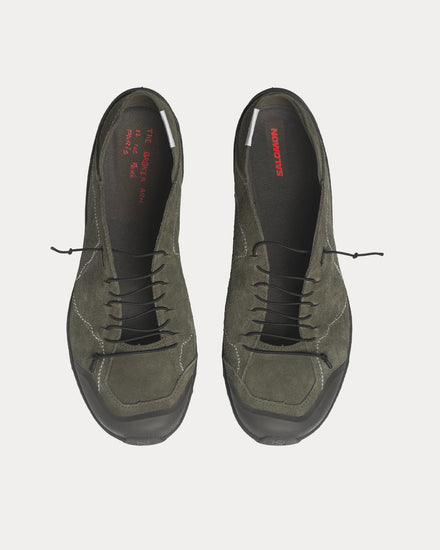 Salomon x The Broken Arm Savát Black Olive / Niagara / Lava Falls Low Top Sneakers - 2