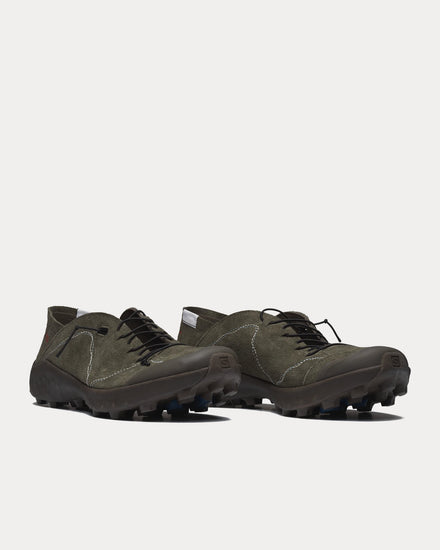 Salomon x The Broken Arm Savát Black Olive / Niagara / Lava Falls Low Top Sneakers - 3