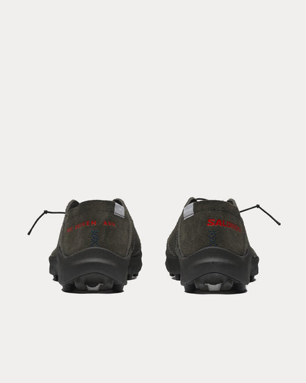 Salomon x The Broken Arm Savát Black Olive / Niagara / Lava Falls Low Top Sneakers - 4